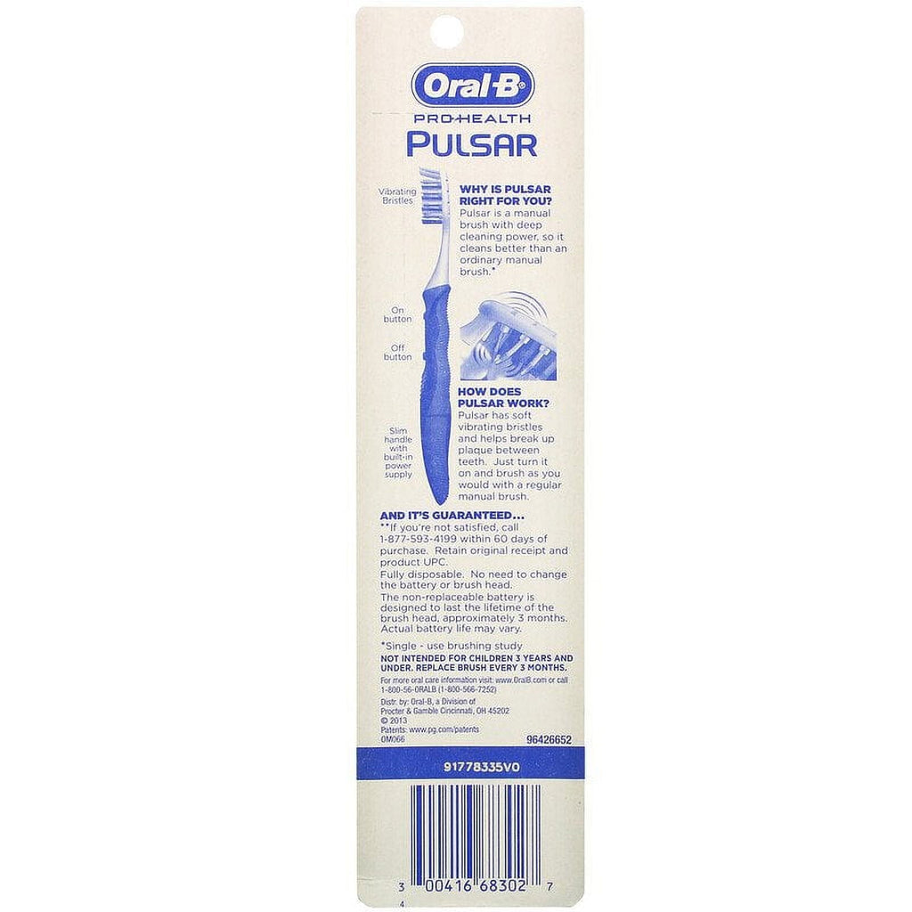 2 Pack -  Pulsar Toothbrush Soft 1 Each