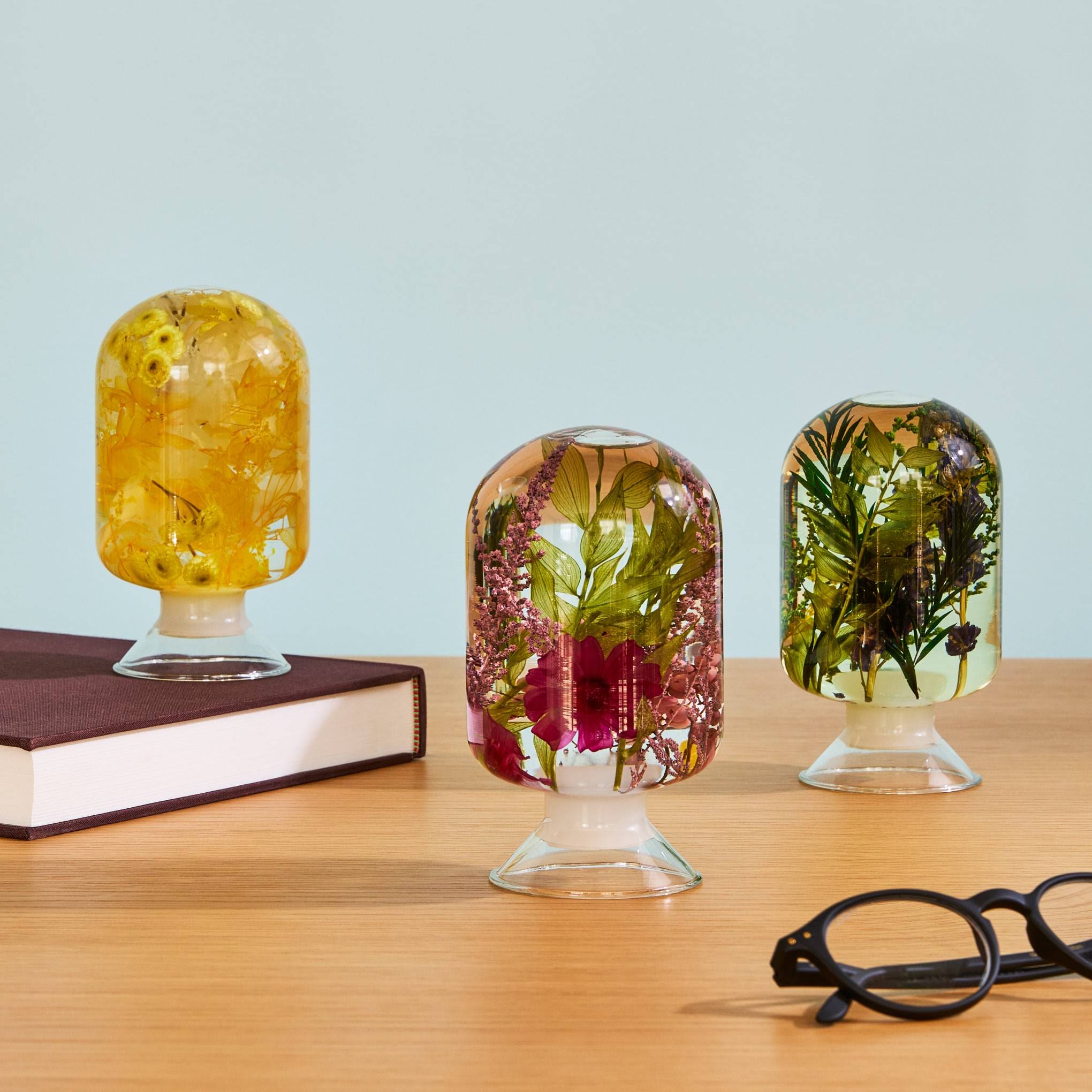 Pieces of Time Flower Objet d'Art - Yellow Immortelle