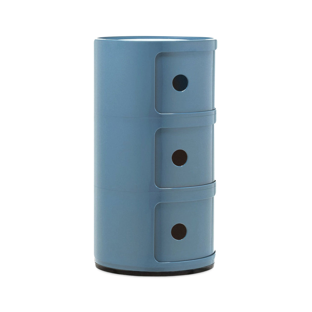 Kartell Componibili 3-Tier Storage - Sky Blue