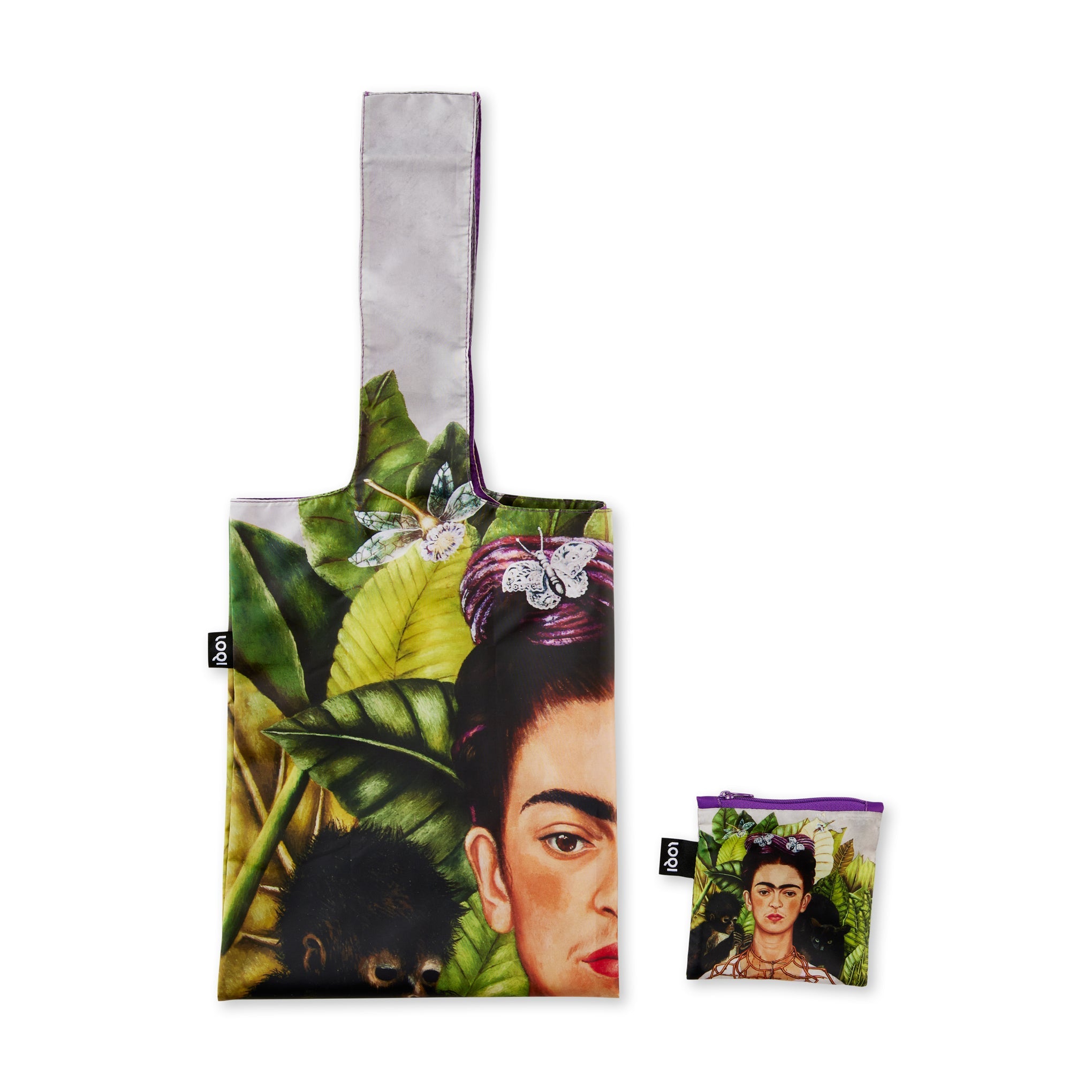 Loqi Recycled Polyester Artist Tote Bag - Frida Kahlo
