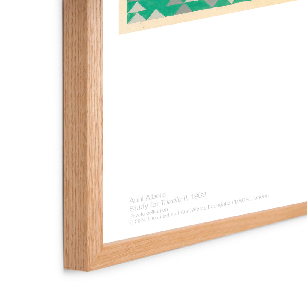 Anni Albers Study for Triadic II Framed Poster
