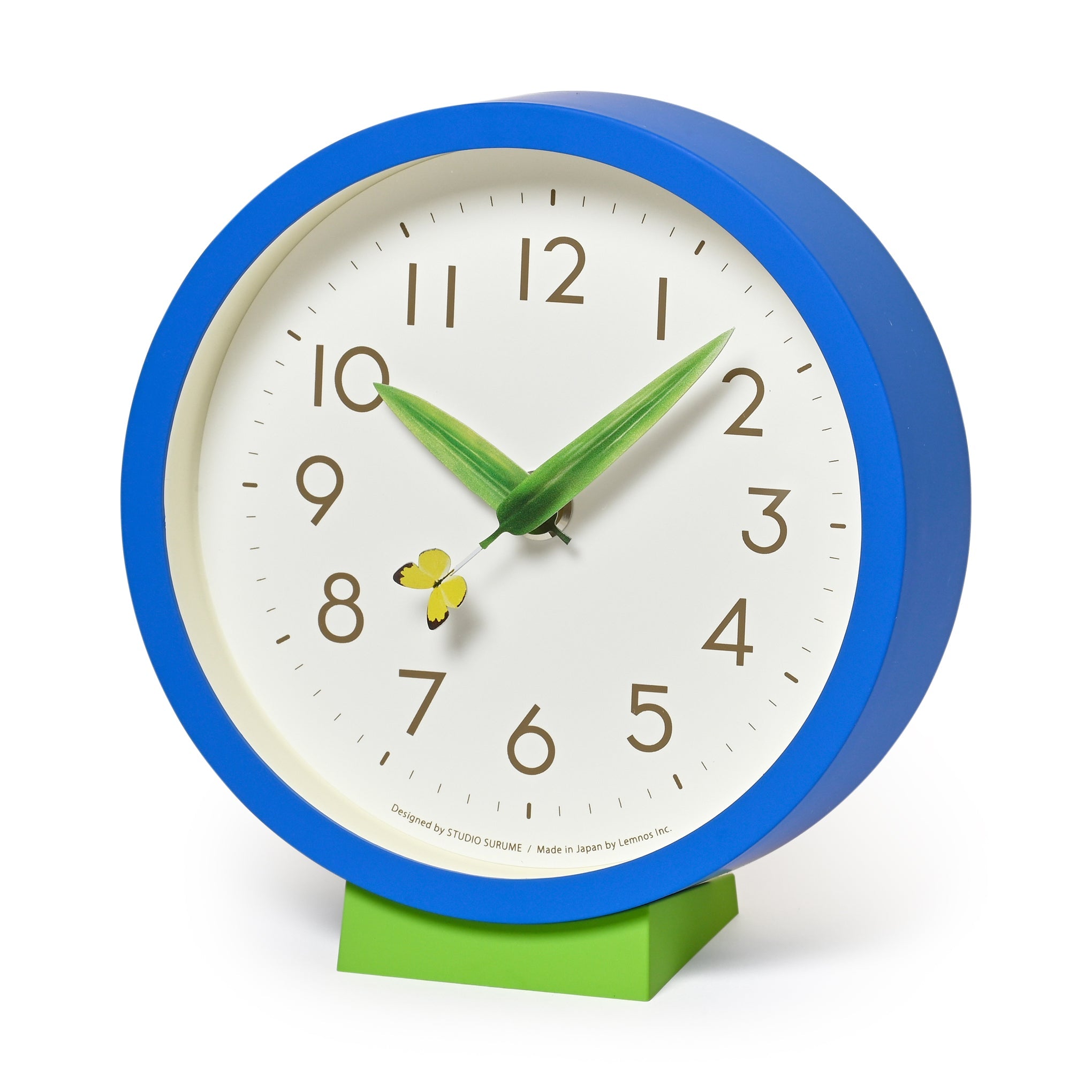 Perch Desk Clock - Blue