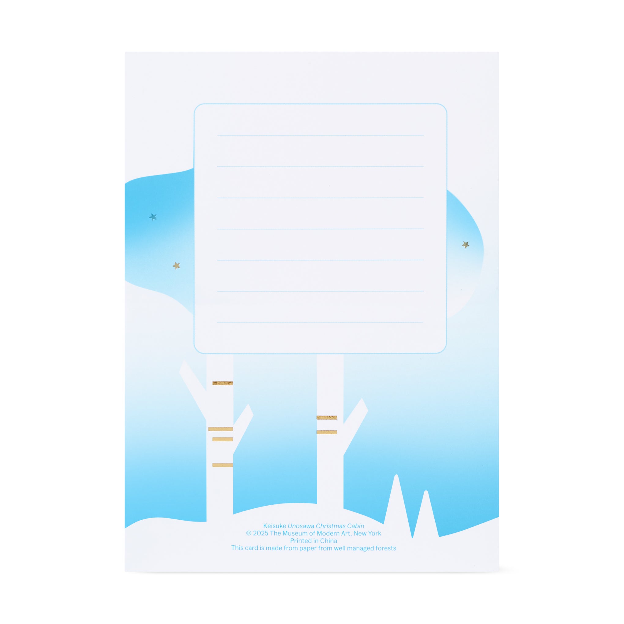 Christmas Cabin Holiday Pop-Up Cards - Set of 8