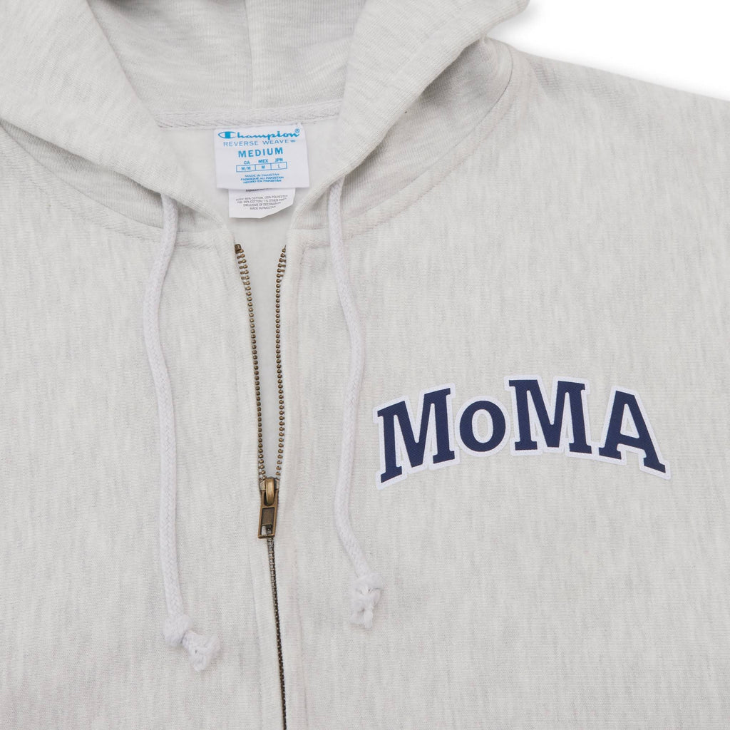MoMA Champion Zip-Up Hoodie