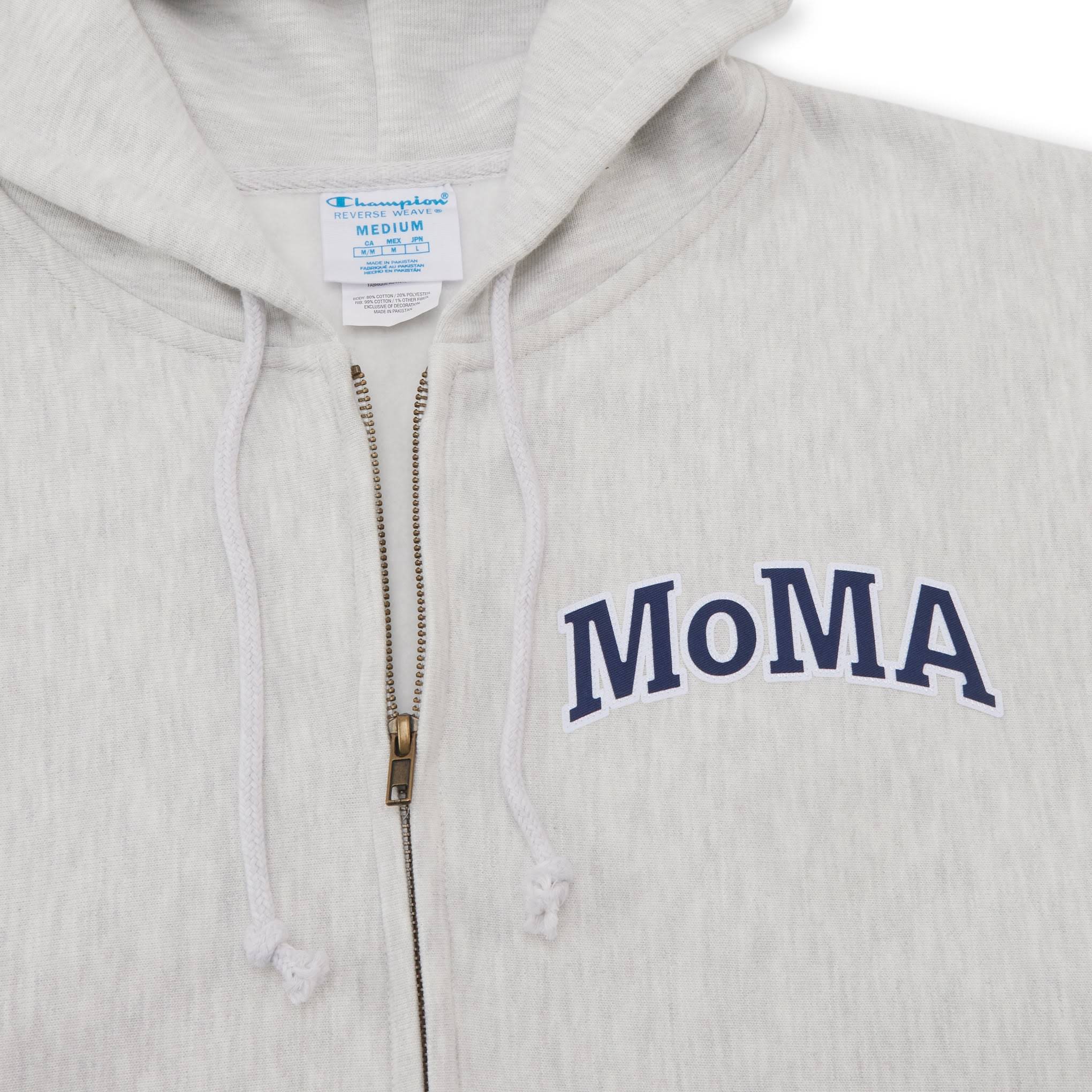 MoMA Champion Zip-Up Hoodie