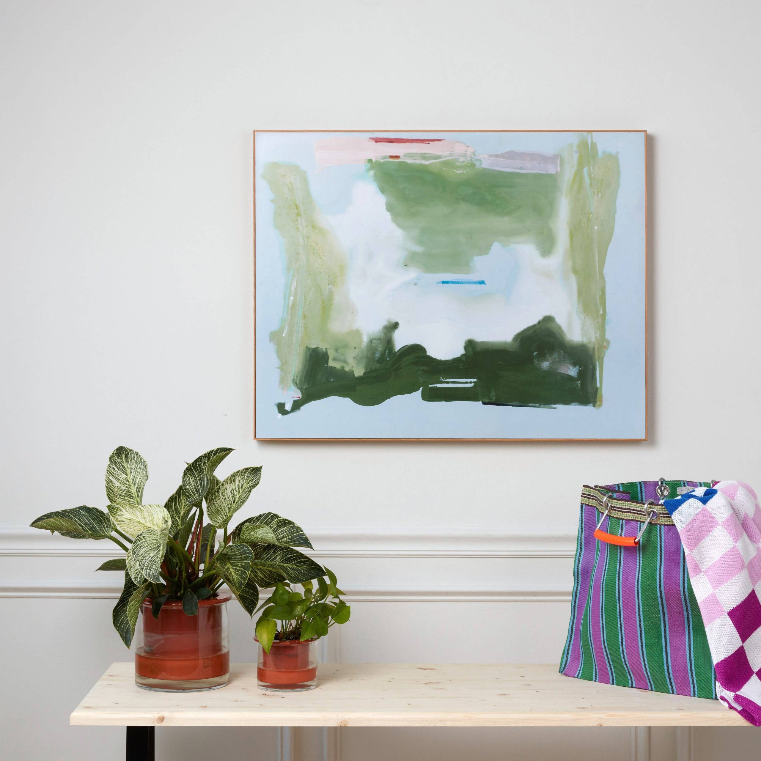 Helen Frankenthaler Lush Spring Framed Print