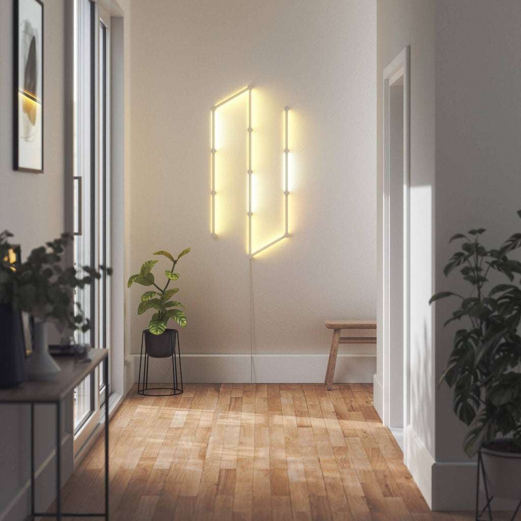 Nanoleaf Lines Smart Interactive Lighting Kit - Set of 12