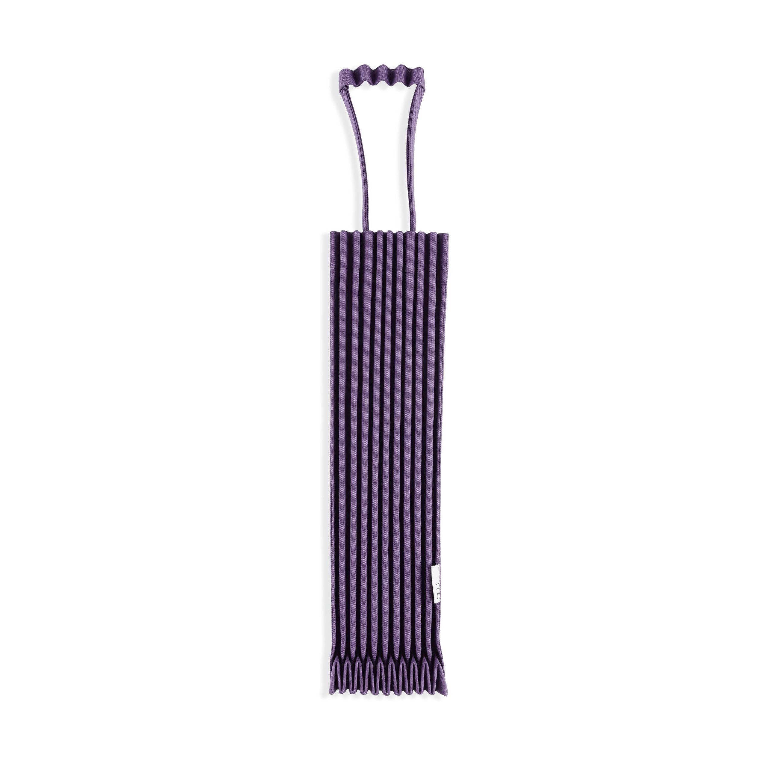 me ISSEY MIYAKE Recycled Polyester Trunk Pleats Bag - Bluebell