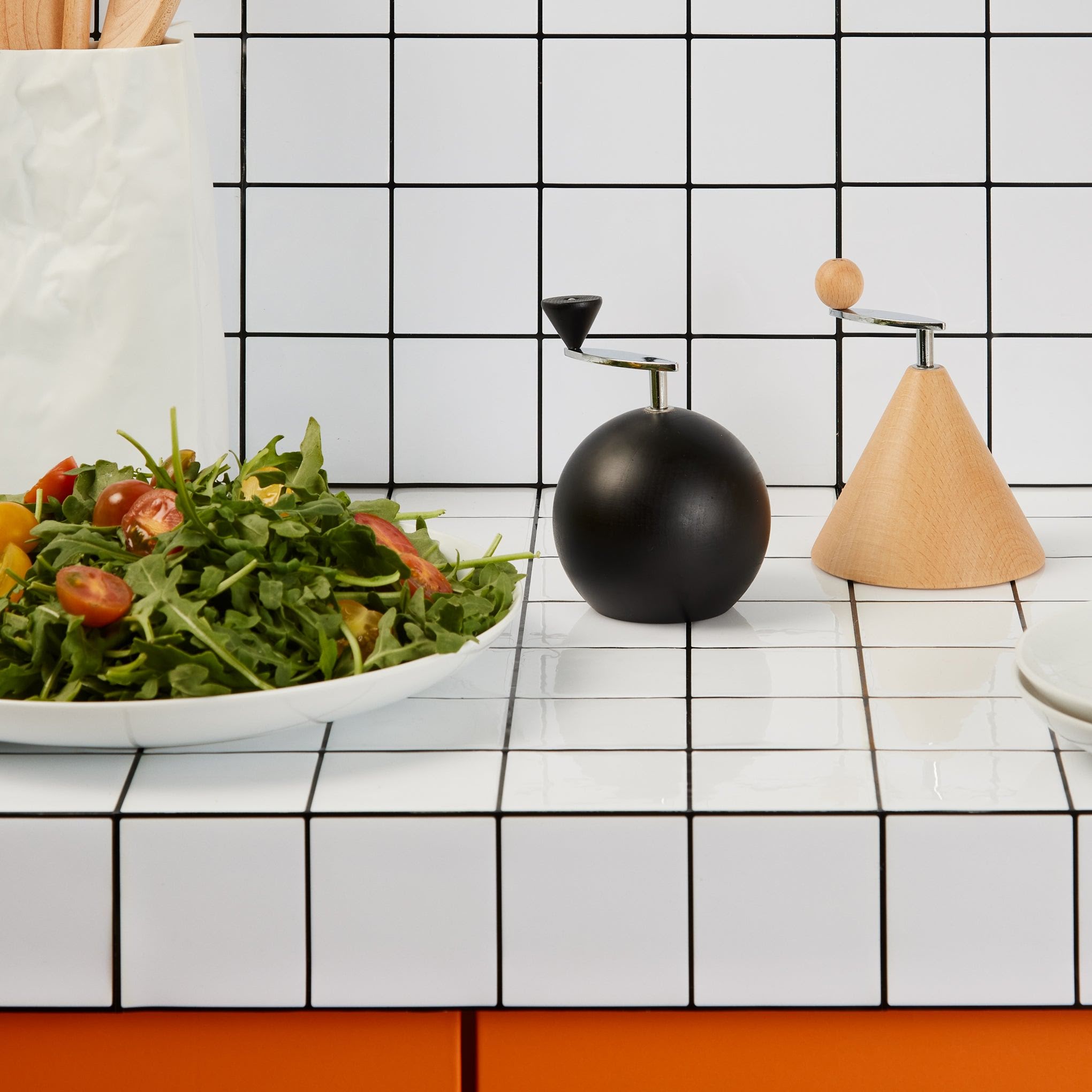 Bodum Geo Salt &amp; Pepper Grinder Set