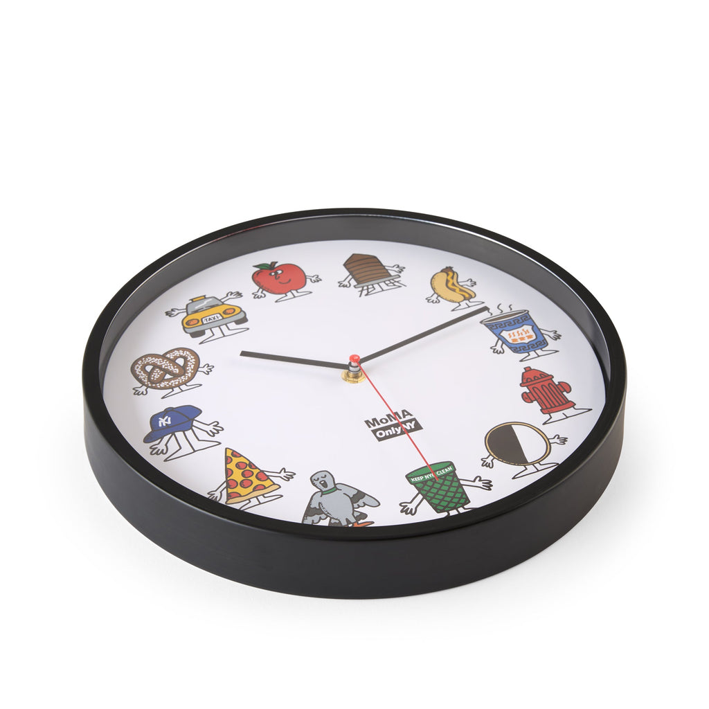 Only NY for MoMA Community of New York Wall Clock