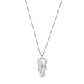Salvador Dalí Melting Clock Necklace - Silver