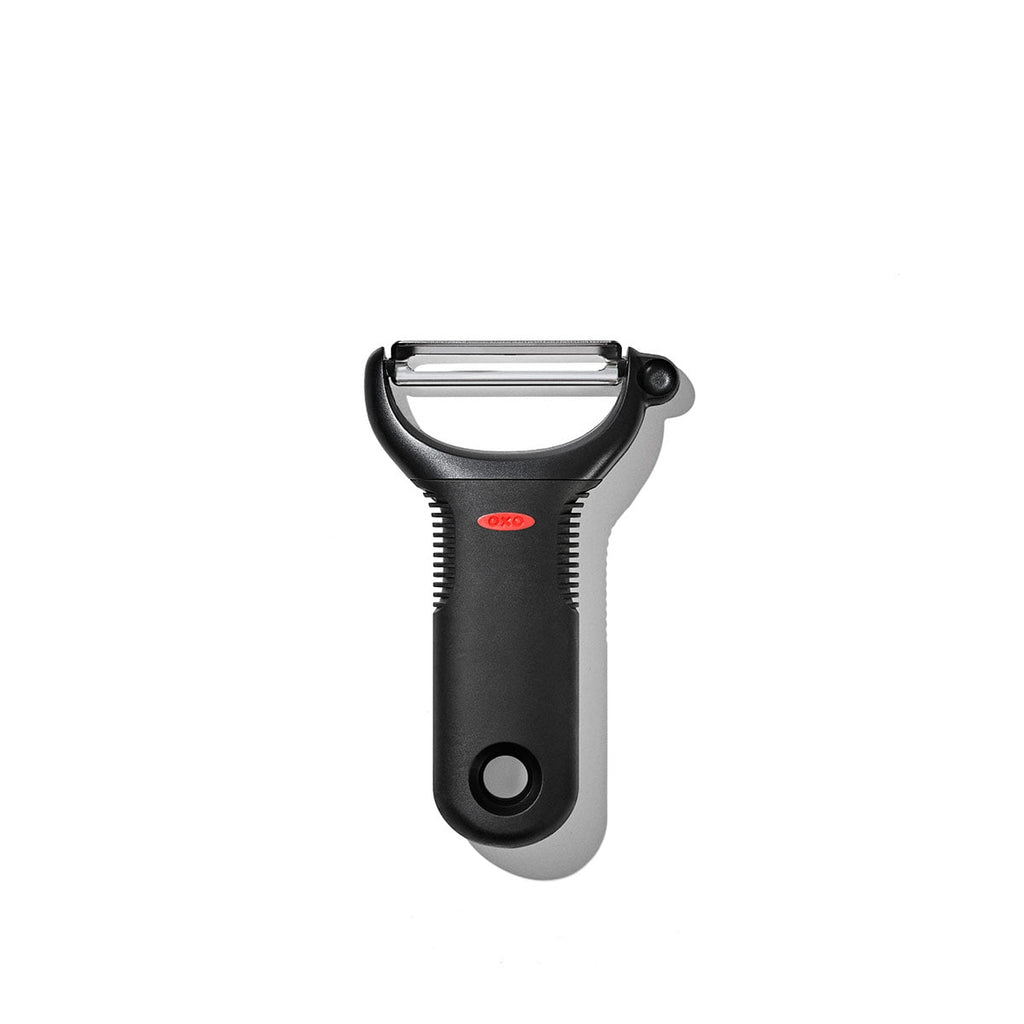 Stainless Steel Blade Y Peeler, Black