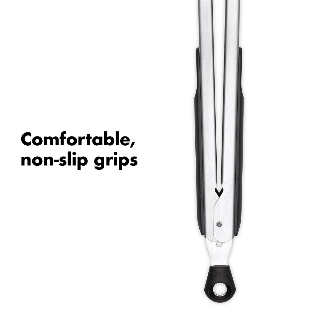 12-inch Food Tongs with Locking Handle