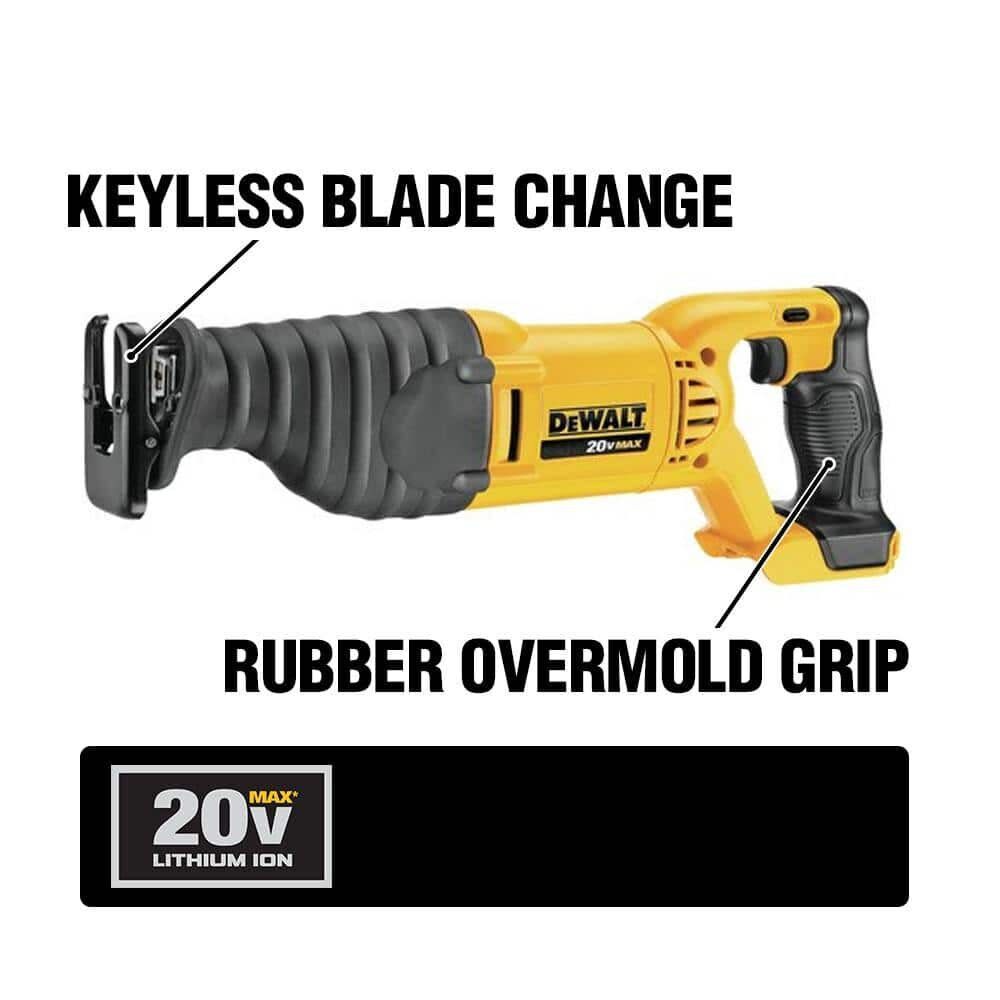 DEWALT 20V MAX 10-Tool Combo Kit with Batteries &amp; Charger - Drill, Impact Driver, Blower, Flashlight, Speaker, Grinder, Saw, Vacuum