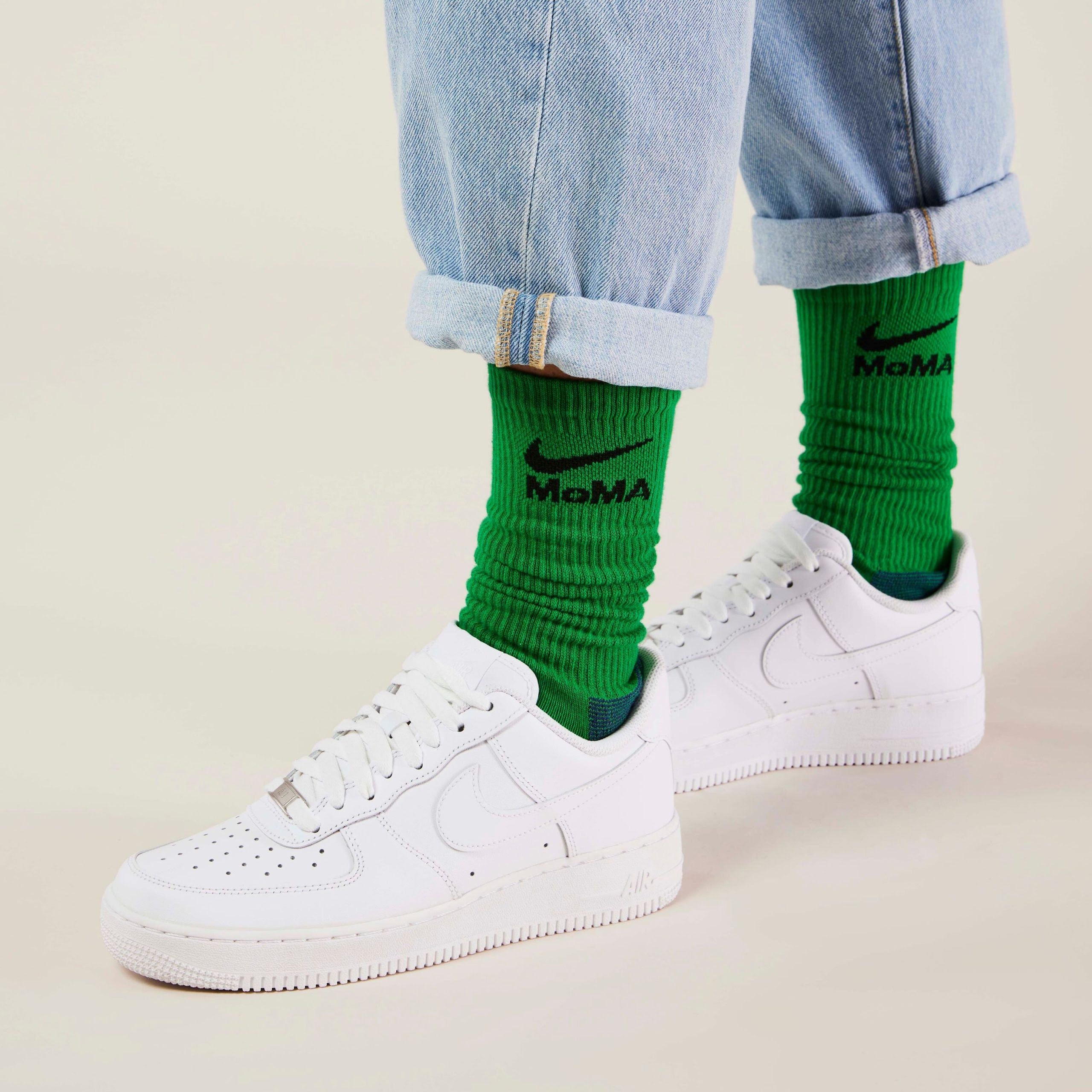 MoMA Nike Everyday Socks - Lucky Green