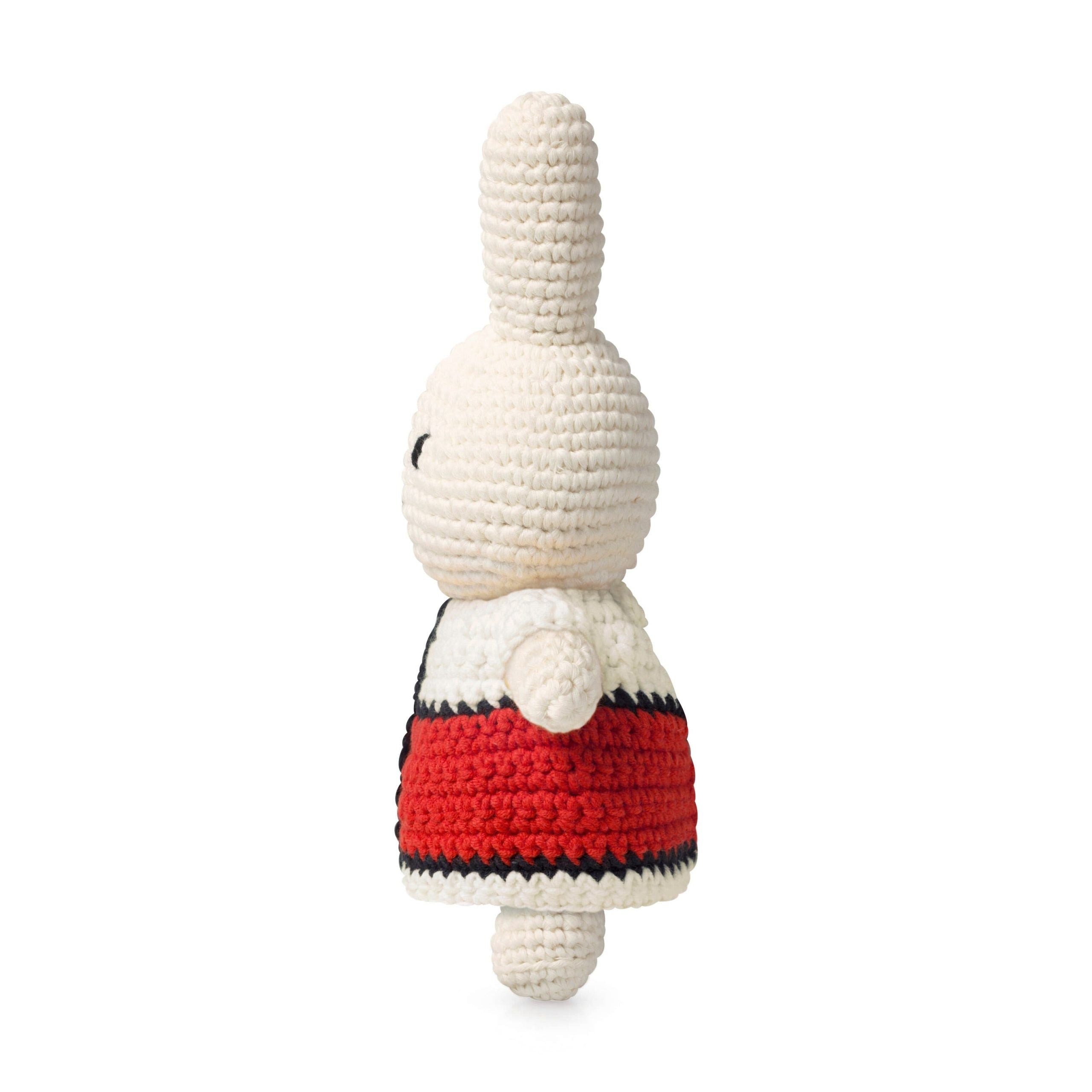 Miffy and Friends Crochet Mondrian Plush Toy - Miffy