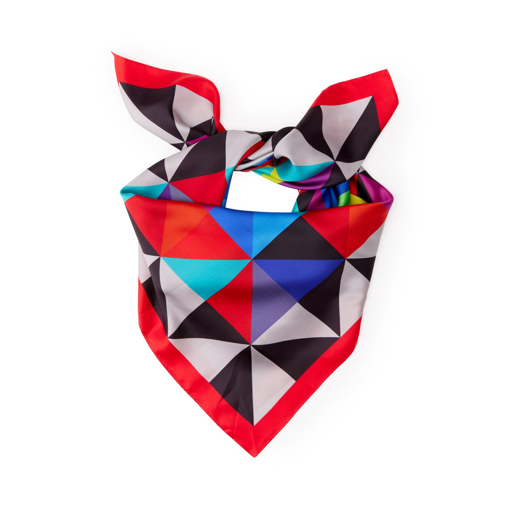 Jeffrey Gibson Know You're Magick Baby Silk Scarf