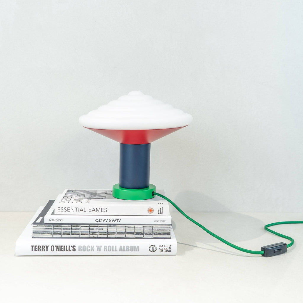 Whipped Table Lamp - Pure Green