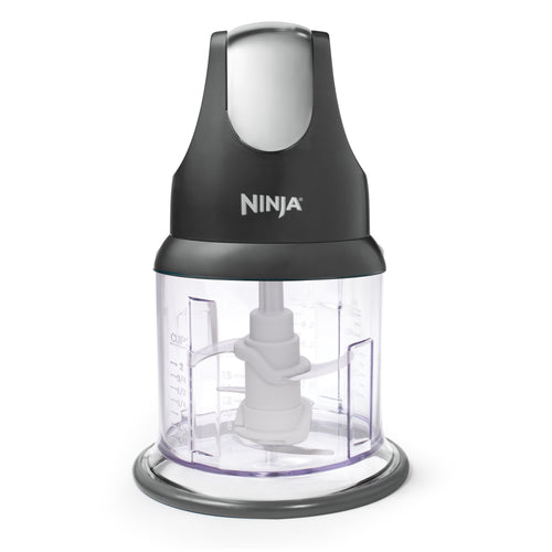 2-Cup Food Processor, Mince, Puree, One-Touch, Non-Slip Base, Dishwasher Safe, Black
