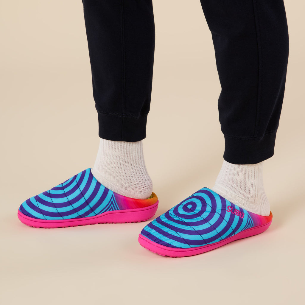 Jeffrey Gibson for MoMA Subu Slippers - Aura Spiral