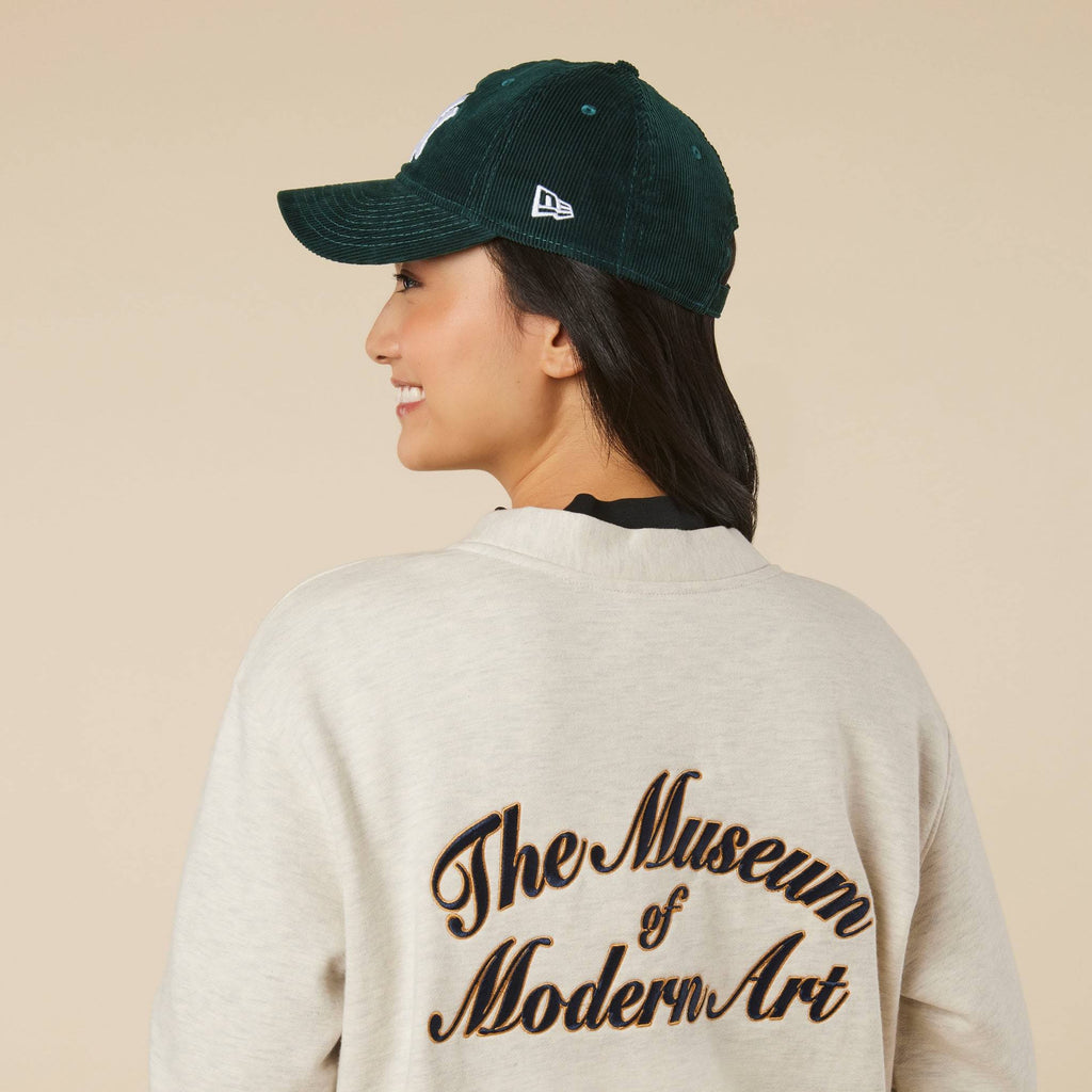 MoMA NY Yankees 9TWENTY Corduroy Adjustable Baseball Cap - Green
