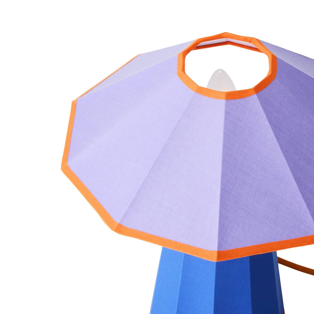 Trimme Table Lamp - Blue/ Purple