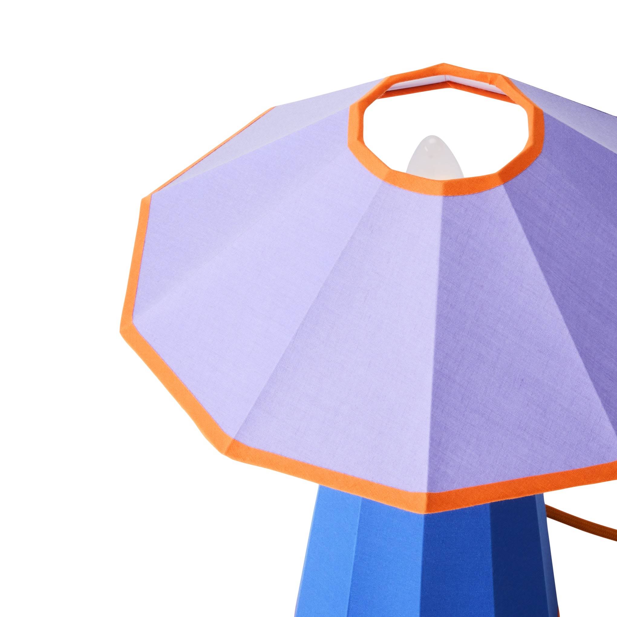 Trimme Table Lamp - Blue/ Purple