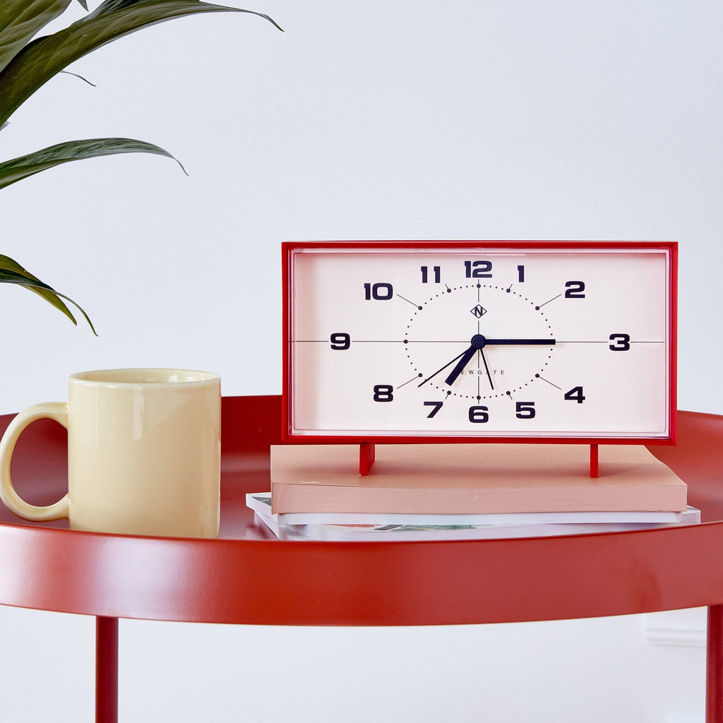 Wideboy Alarm Clock - Black/White