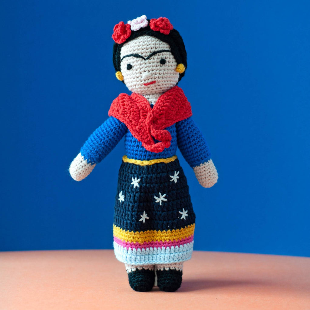 Artist Crochet Dolls - Frida Kahlo