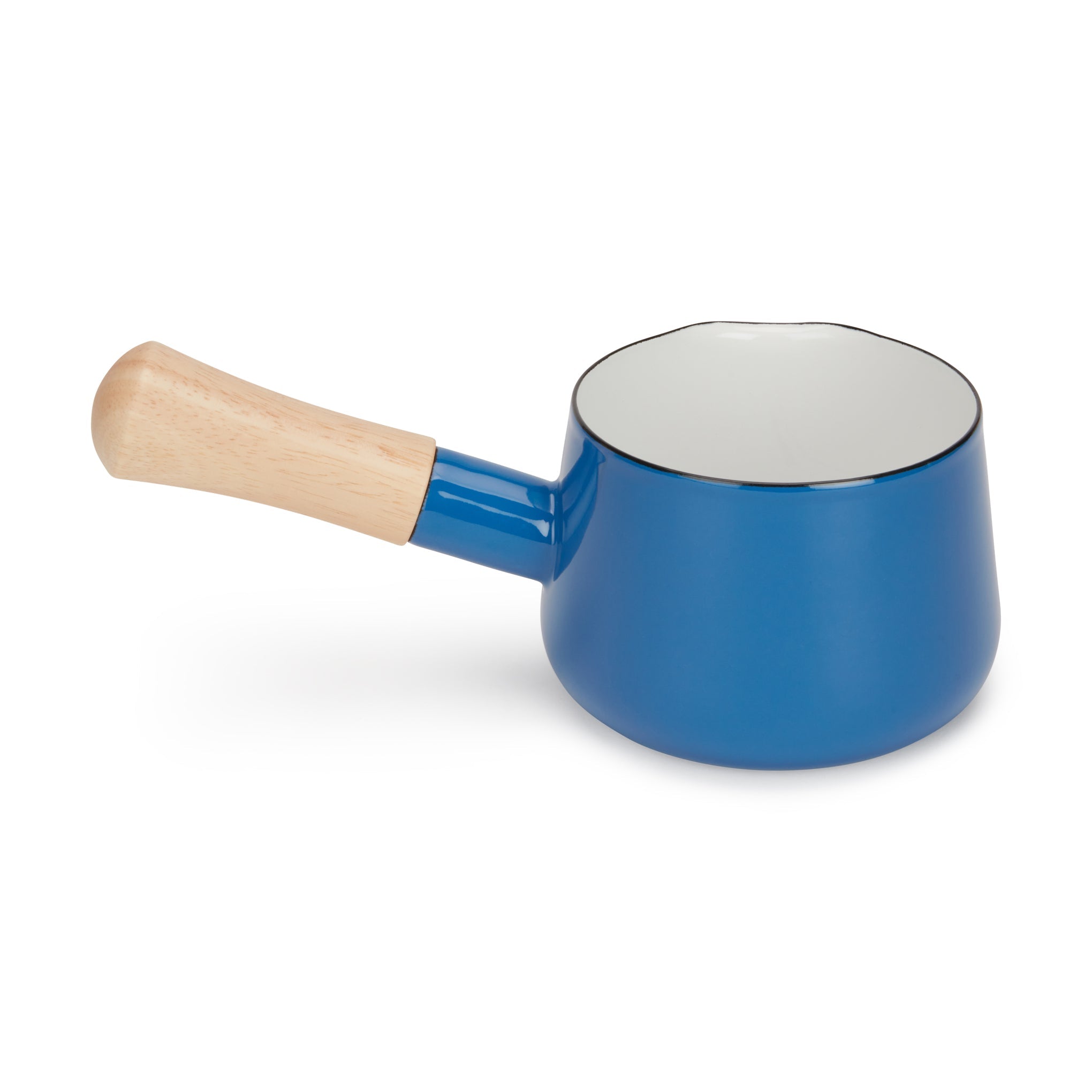 Porcelain Enamel Milk Pan - Blue