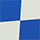 HAY Tin Container - Blue/ Off White