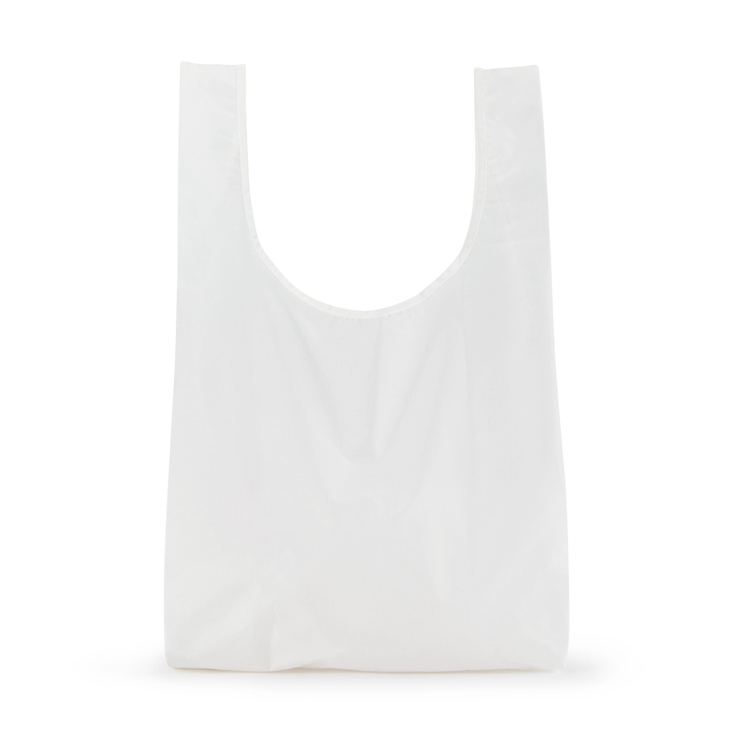MoMA Baggu Recycled Nylon Tote Bag - White
