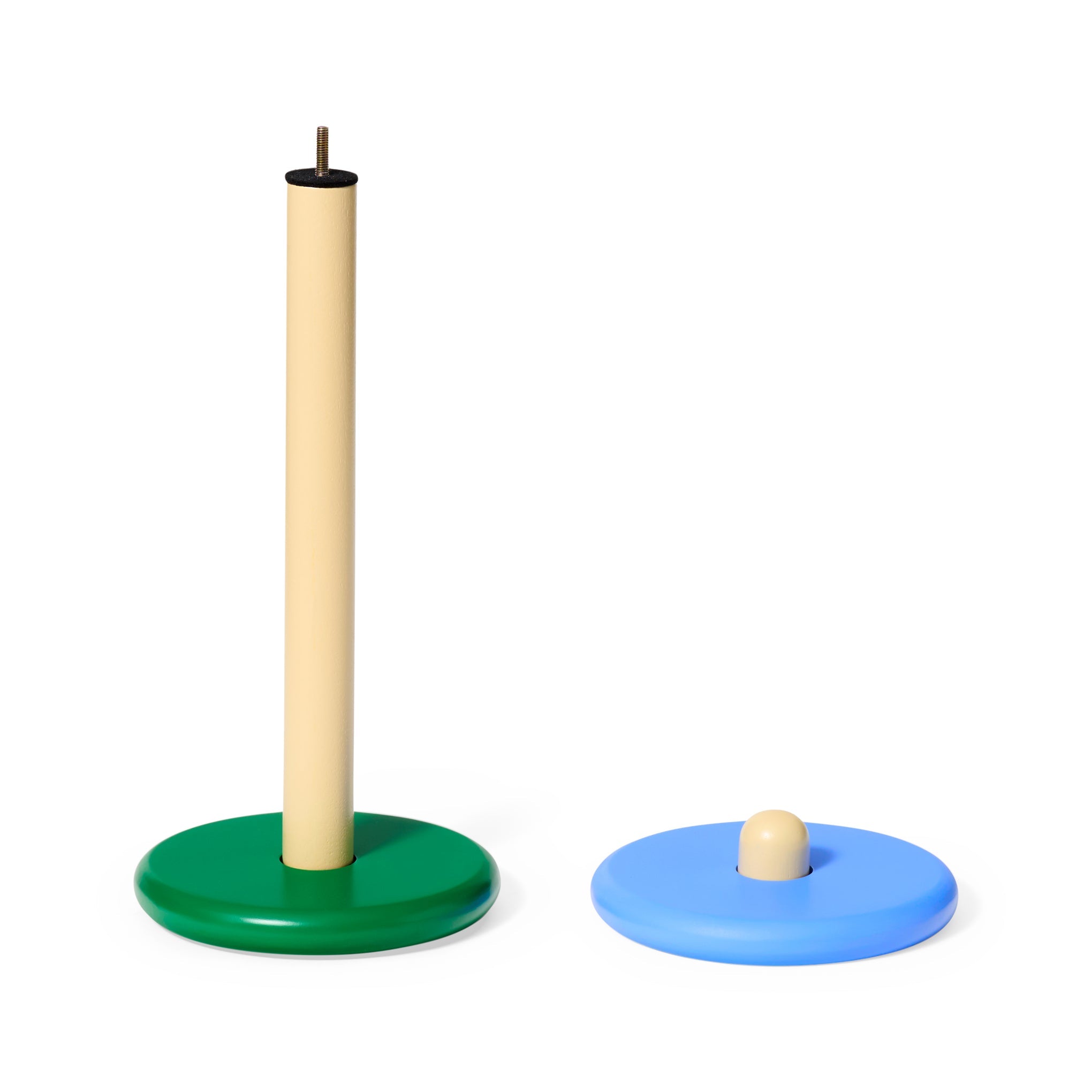 Areaware Spool Paper Towel Holder - Blue/ Green