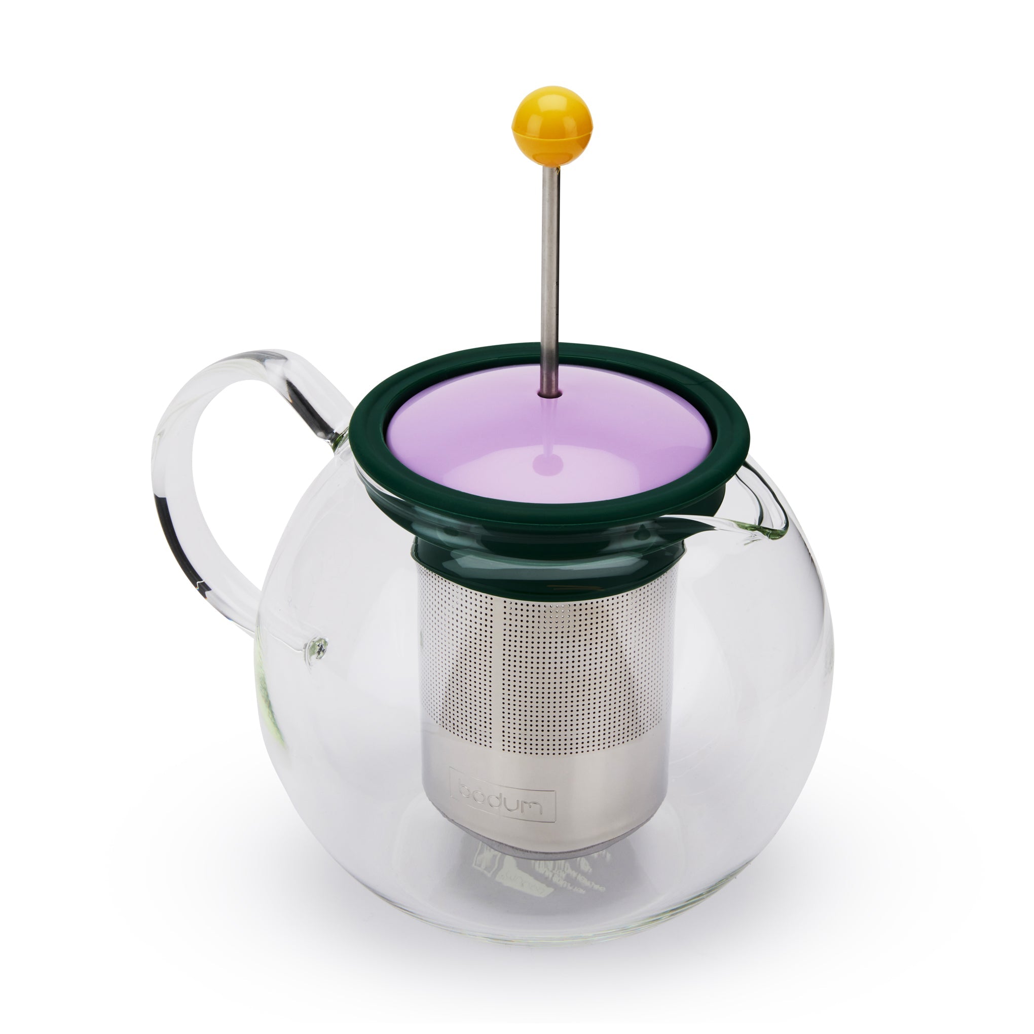 Bodum Assam Brew Teapot - Yellow/ Lilac