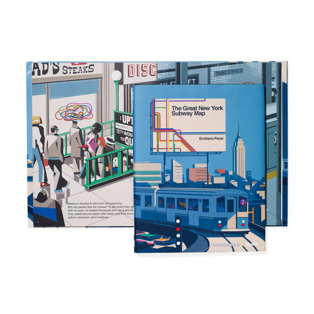 The Great New York Subway Map - Hardcover