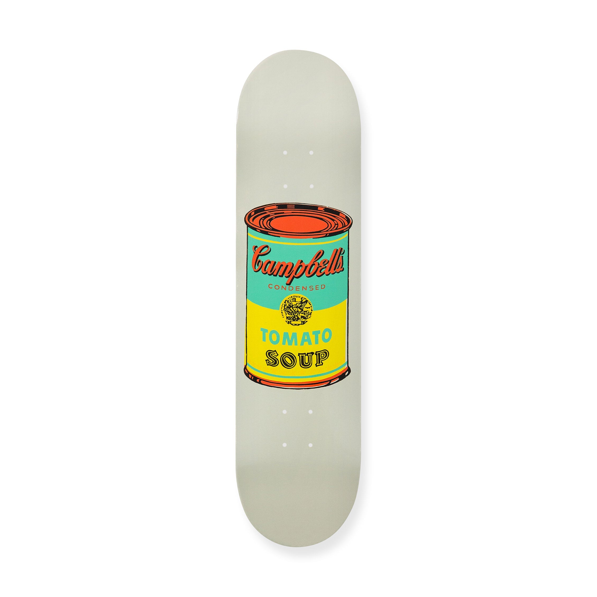 Andy Warhol: Skateboard Colored Campbell's Soup Cans - Yellow