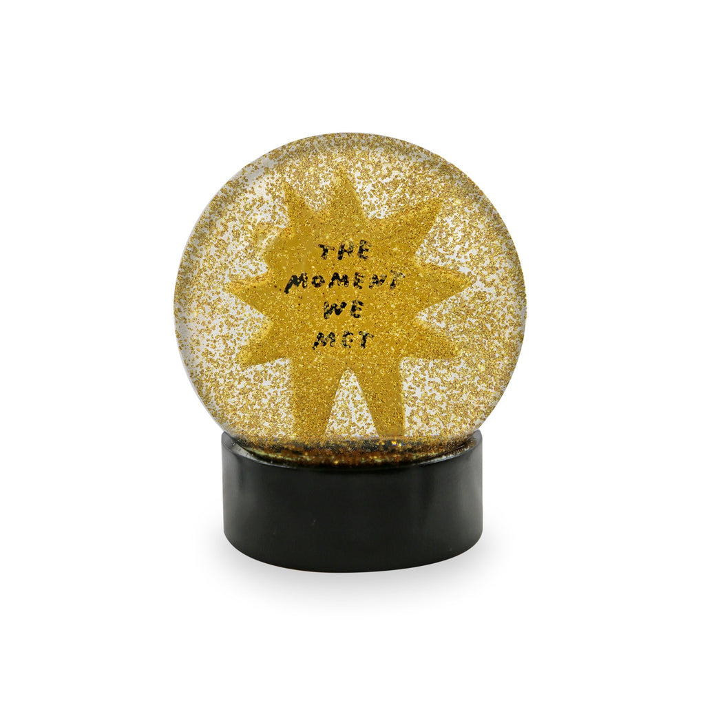 The Moment We Met Snow Globe