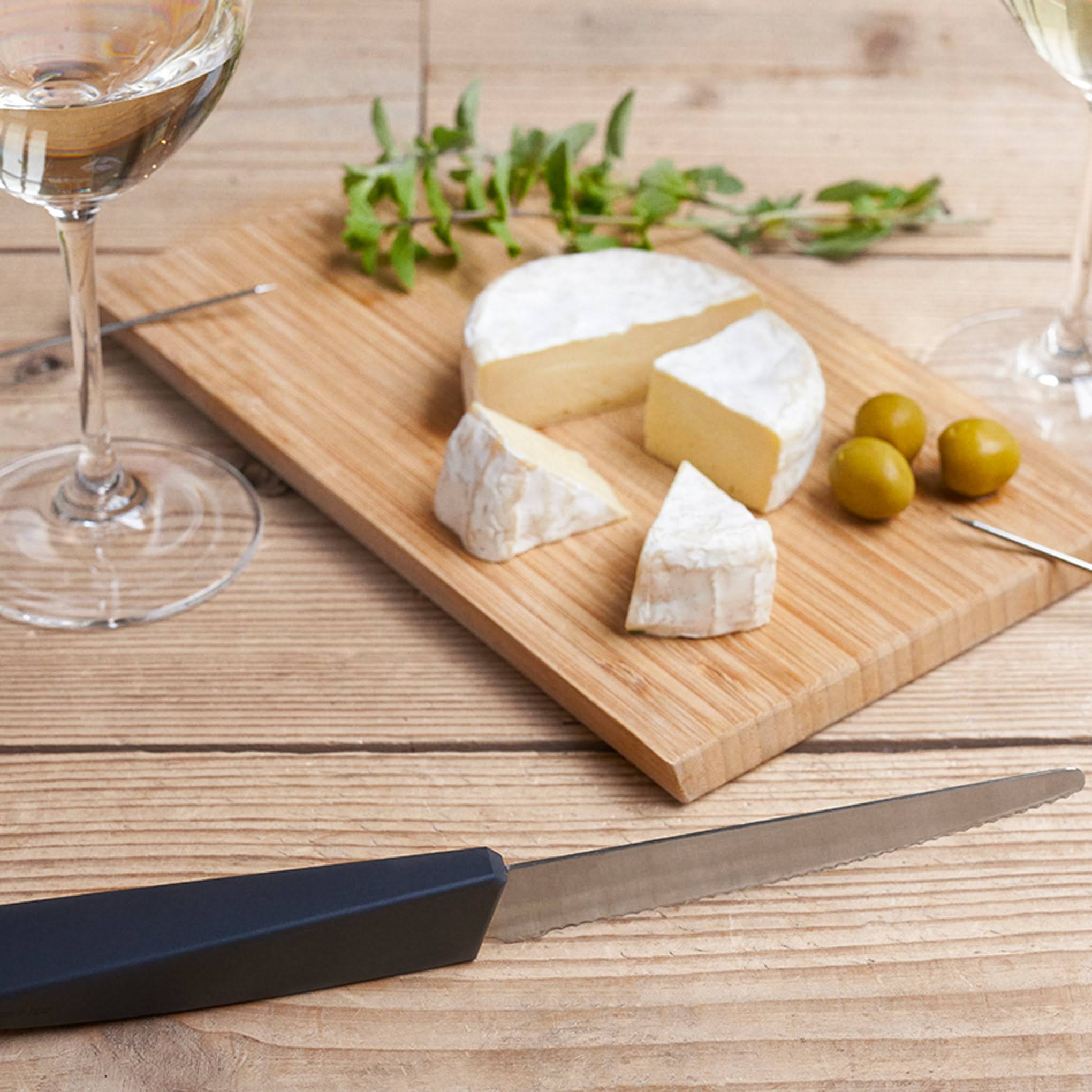 Raised Blade Kitchen Knife