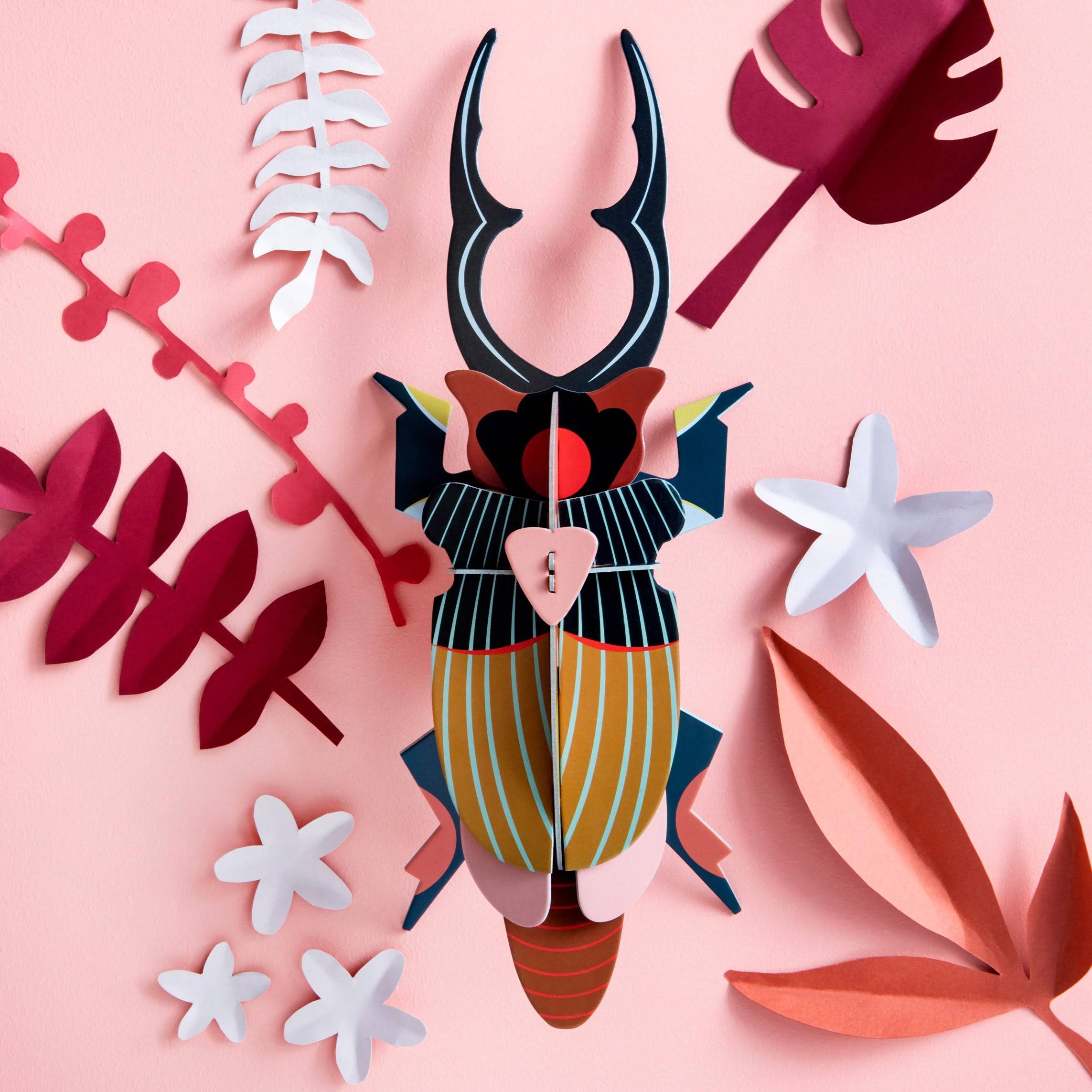 3D DIY Decorative Beetles - Giant Stag Beetle