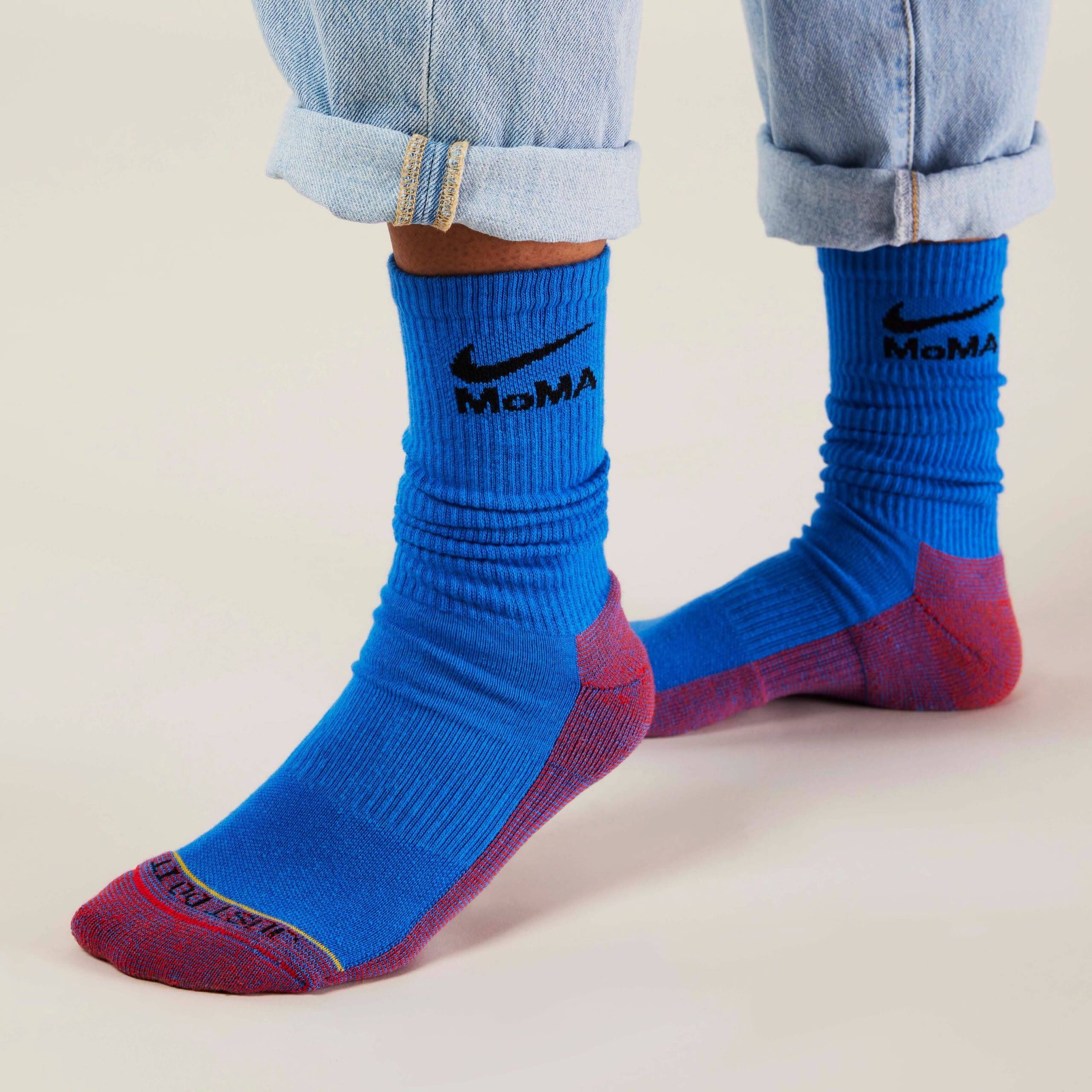 MoMA Nike Everyday Socks - Signal Blue