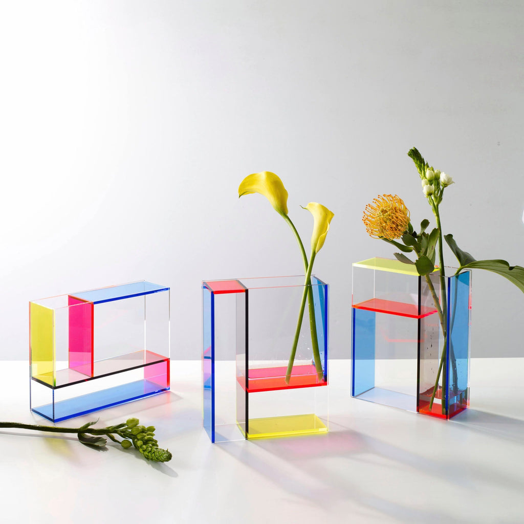 Mondri Vase - Neon