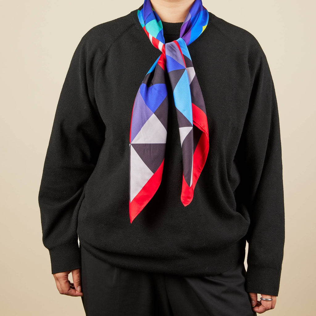 Jeffrey Gibson Know You're Magick Baby Silk Scarf