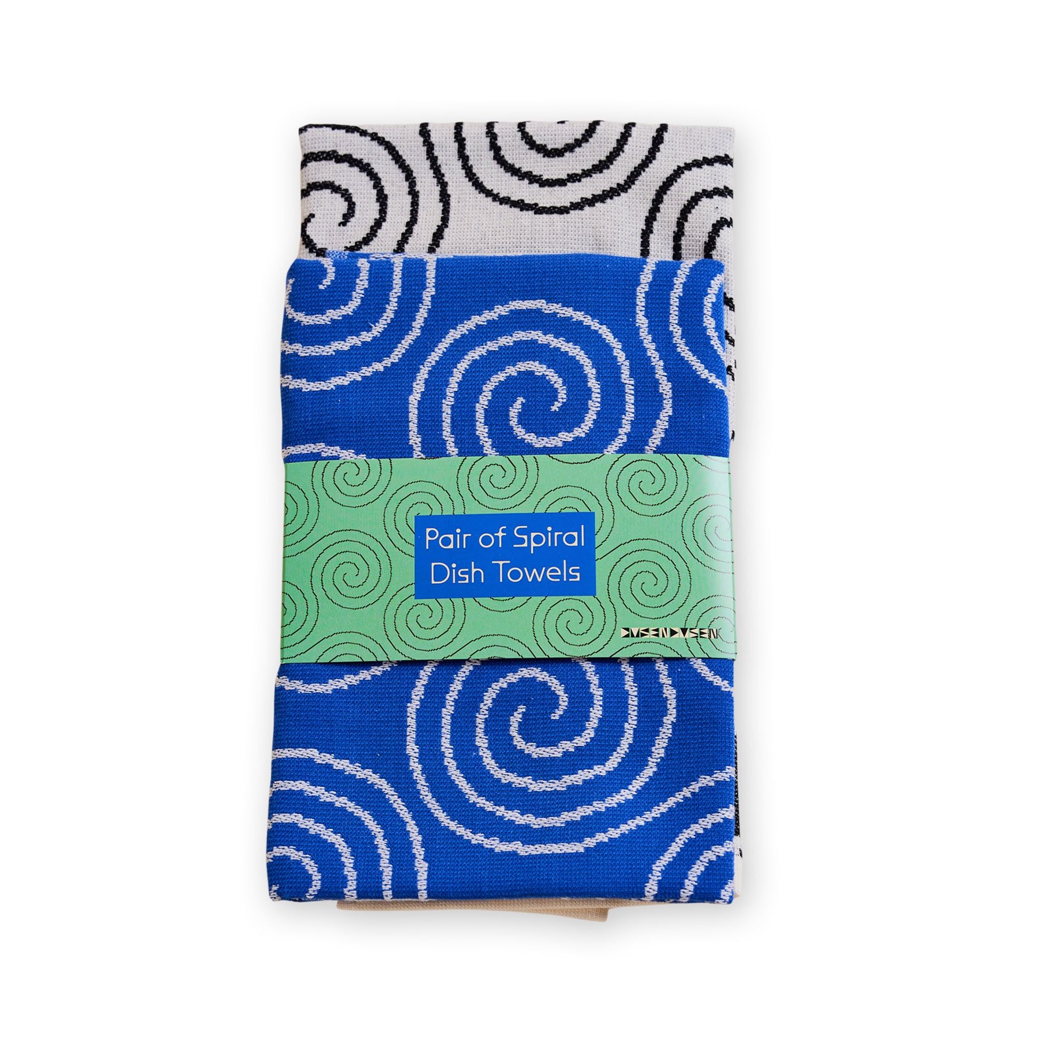 Dusen Dusen Cotton Dish Towels - Set of 2 - Spiral