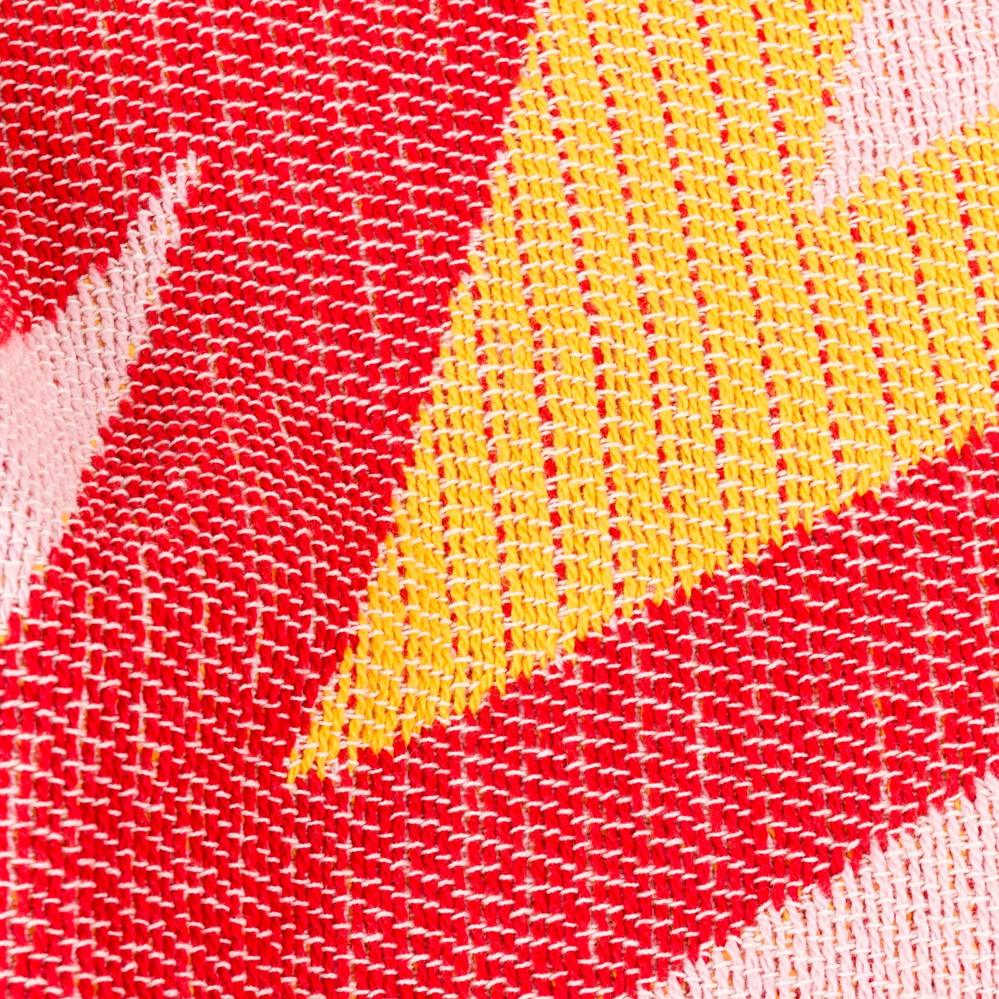 Liz Collins Bang! Recycled Cotton Throw Blanket