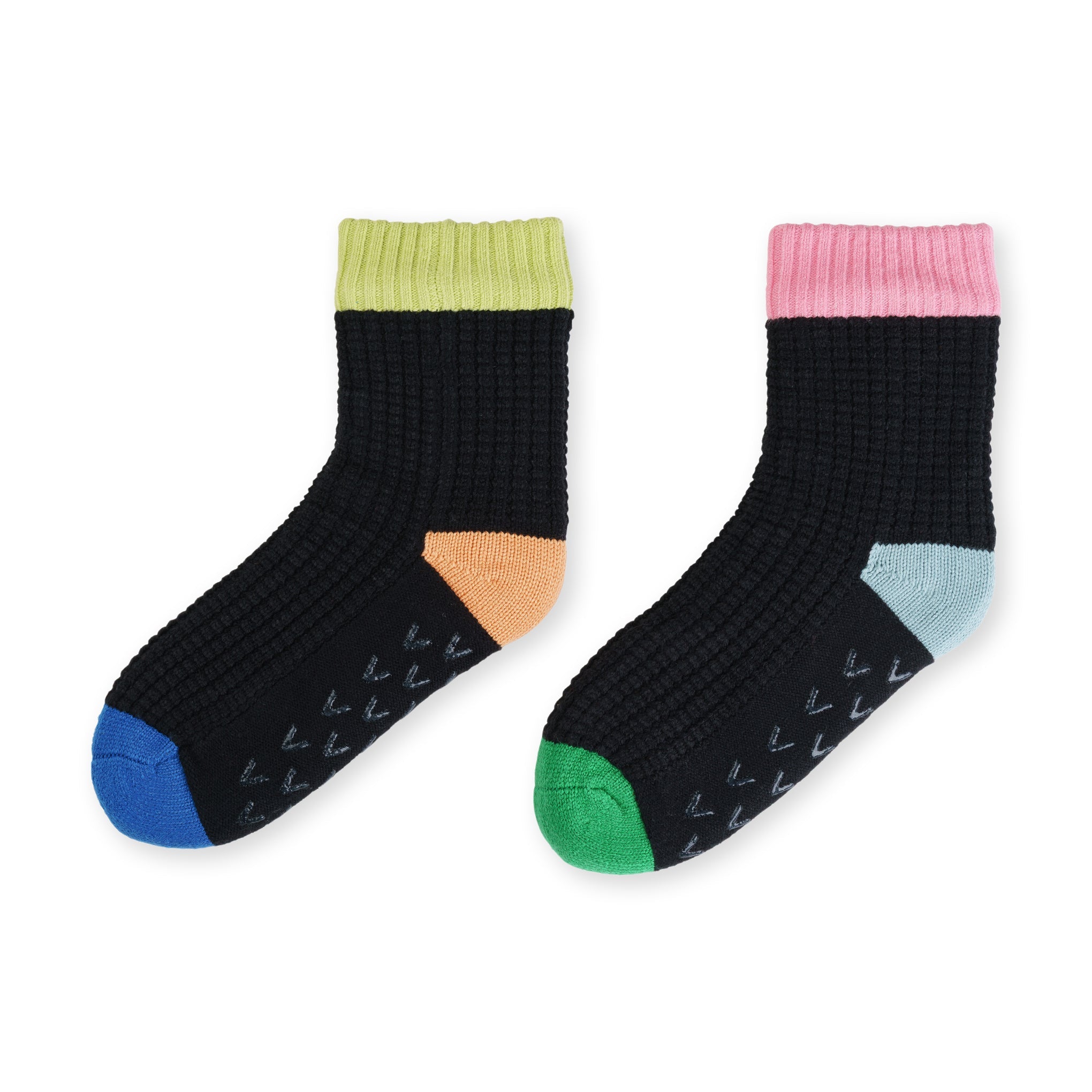 Verloop Knit House Socks - Spot Black
