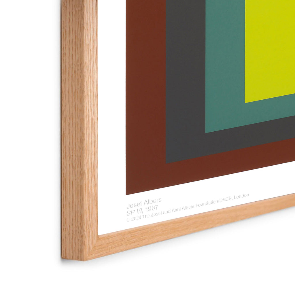 Josef Albers I-S k Framed Poster