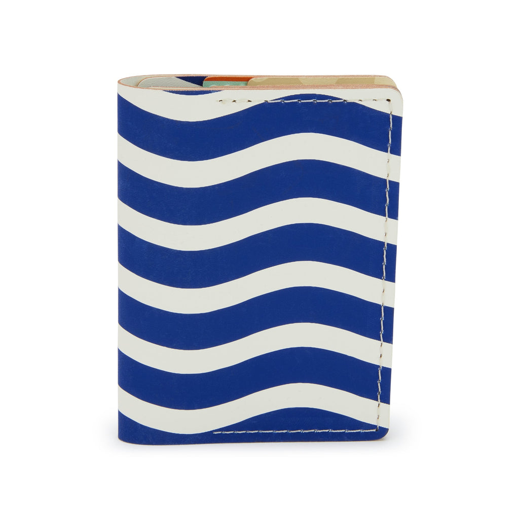 Dusen Dusen Recycled Leather Double Card Holder - Sand