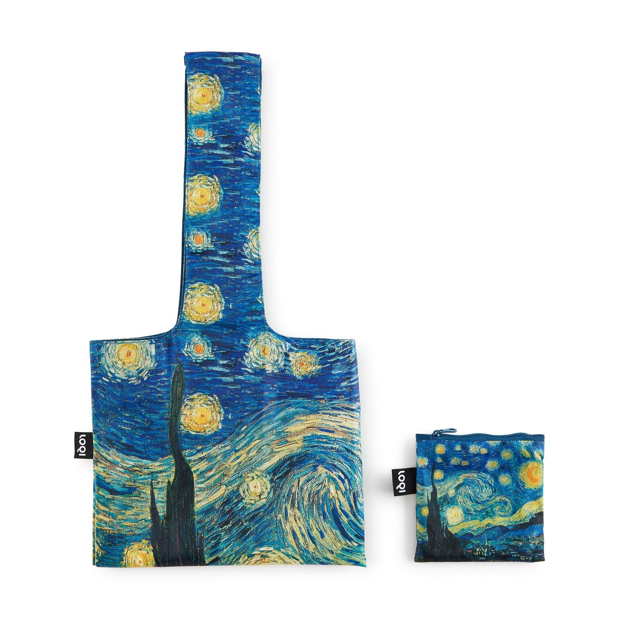 Loqi Recycled Polyester Artist Tote Bag - Van Gogh