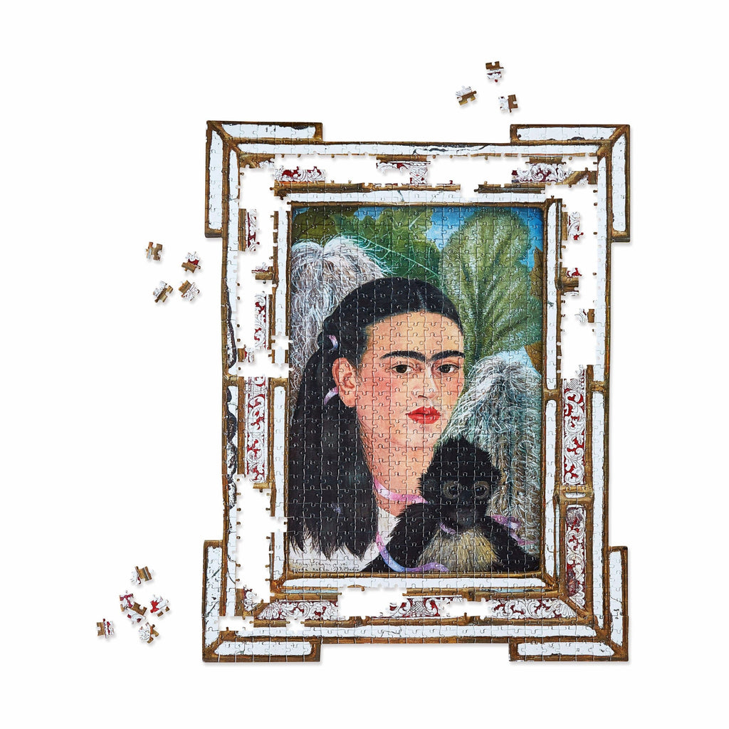 Frida Kahlo Shaped Jigsaw Puzzle - 884 Pieces