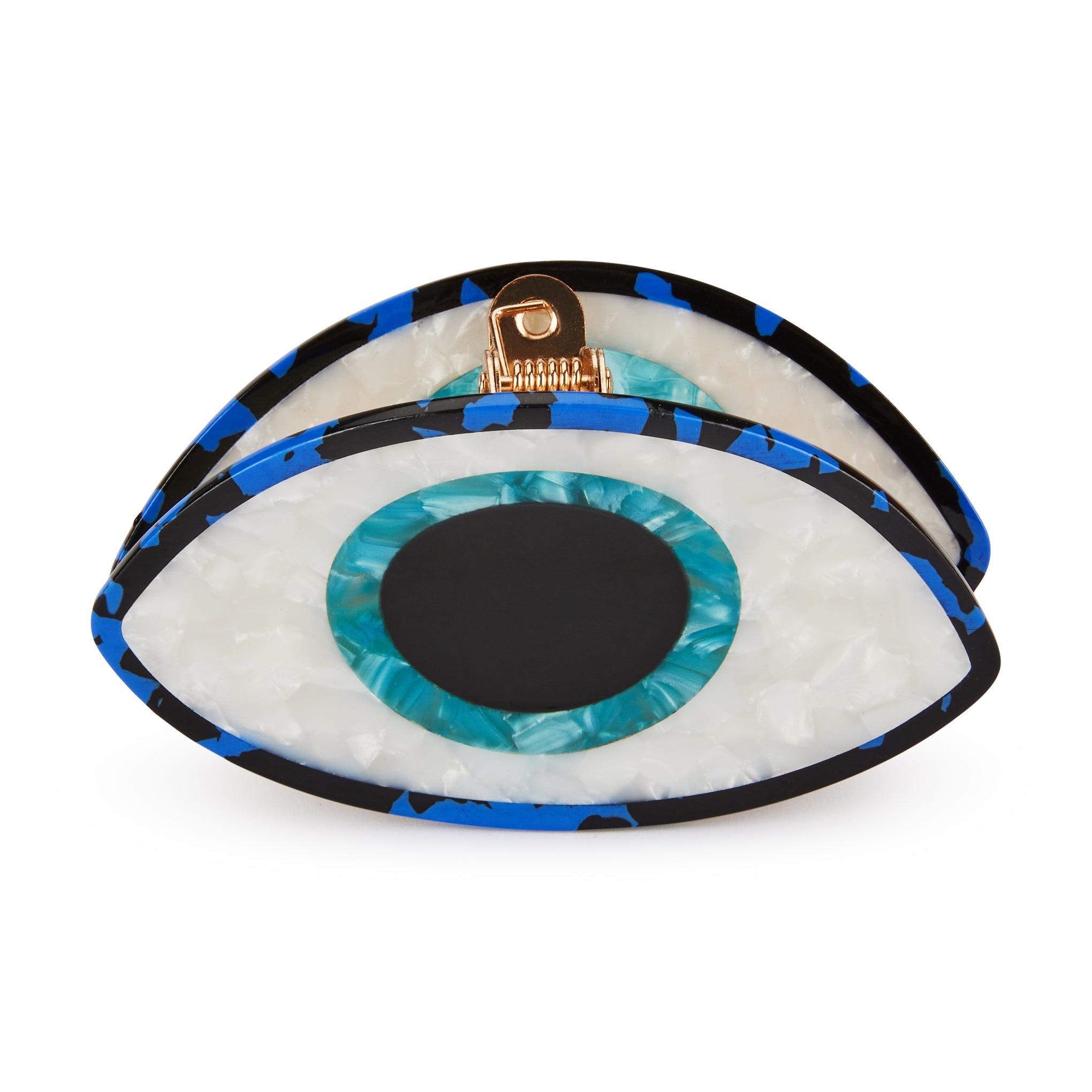 Solar Eclipse Hair Clip - Evil Eye